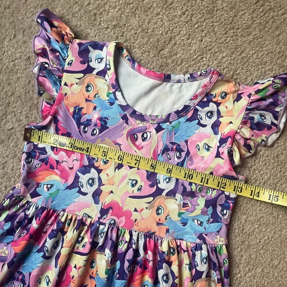 My Little Pony Dress-Very good used condition- Super cute! - Picture 8 of 9